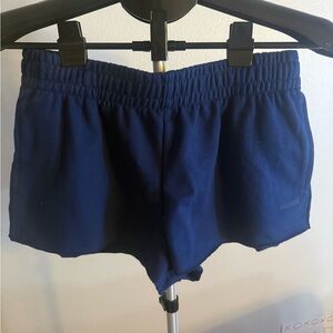 Garage Women's Navy Athletic Shorts